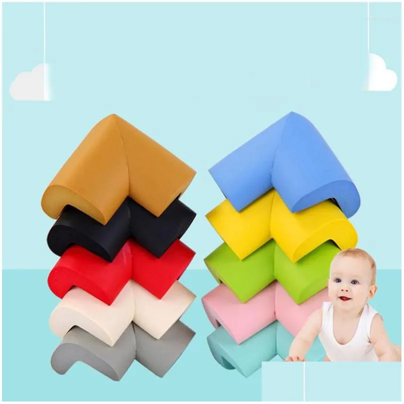 Capas de cadeira Ers Super Soft Child Segurança Colisão Ângulo Mais Espesso Manga Protetora Transparente Sile Baby Desk Canto 1 Pc Drop Delive Dhjmf