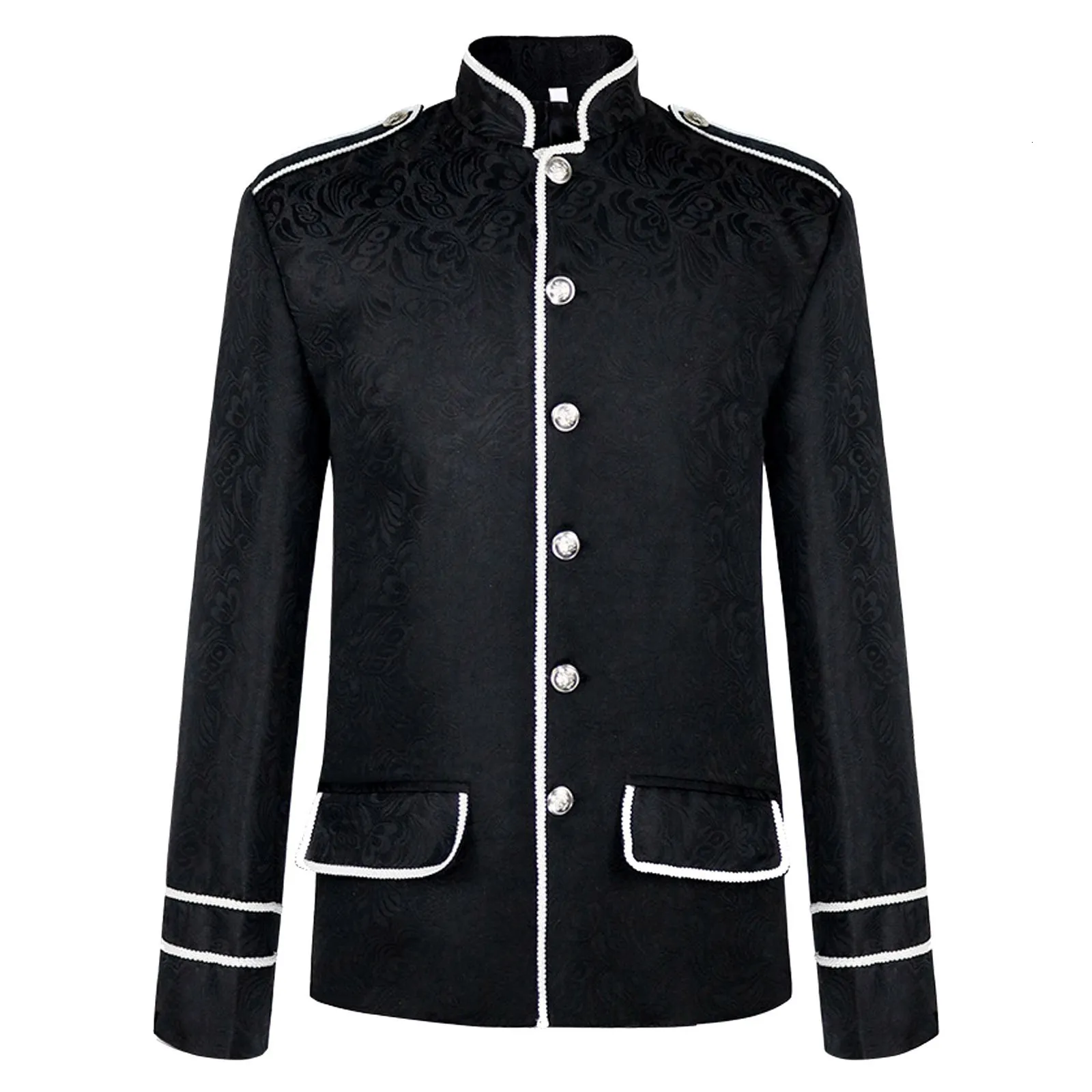 Kvinnor jackor Steam Retro Punk Jacket Mens Gothic Suit Coat Halloween Christmas Outwear Winter Clothes Jaqueta 230906