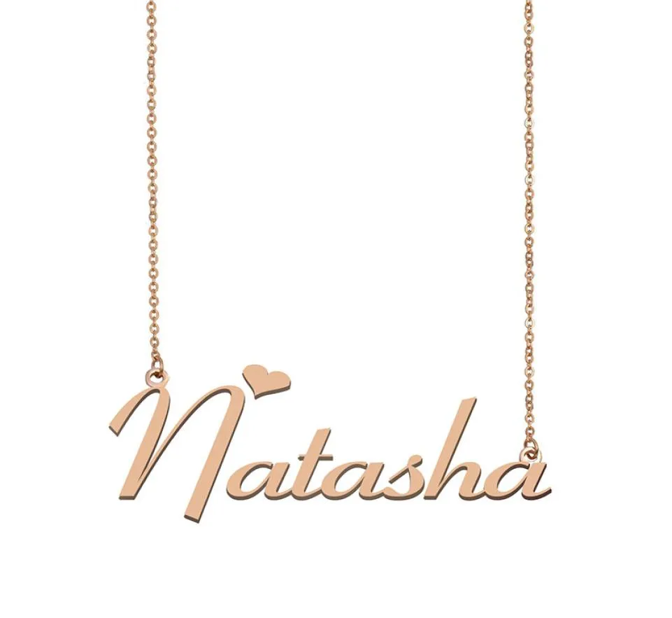 Natasha 2024 name necklace
