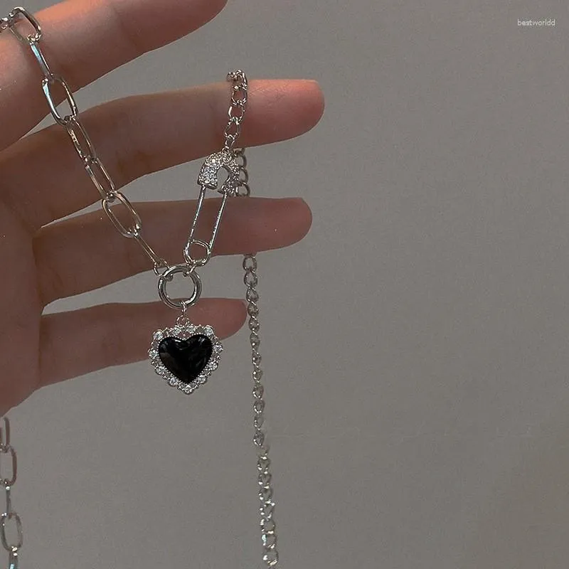 Kettingen ROPUHOV 2023 Zoete En Koele Pittige Meisje Diamant Liefde Ster Creatief Ontwerp Sleutelbeen Ketting Hanger Ketting Sieraden Voor Vrouwen