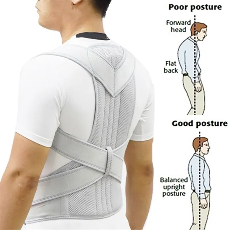 Back Support Adult Universal Back Support Adjustable Back Posture Corrector Back Support Stop Bending And Hunchback High Quality Back Trainer 230905