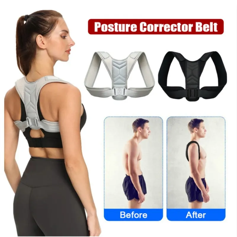 Support dorsal Ceinture de correction de posture du dos Ceinture de correction de soutien d'épaule anti-chameau réglable Équipement de formation 230905