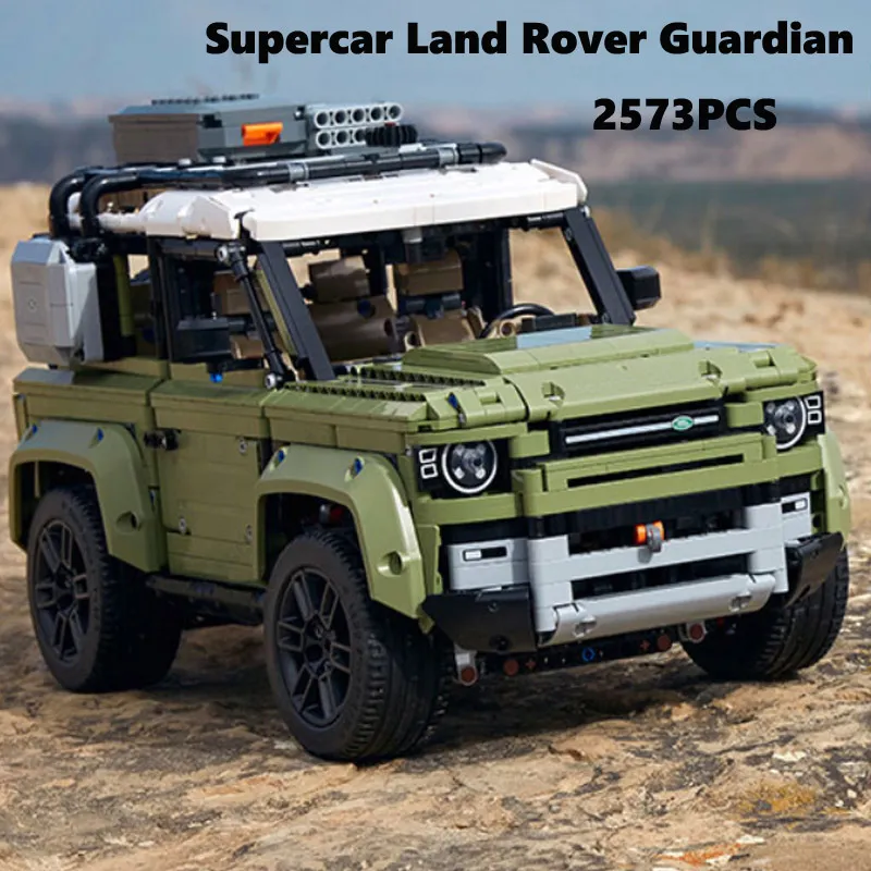 Flugzeugmodell Technisches Land SUV Rover Defender Automodell 93018 Bausteine Ziegel Lernspielzeug für Kinder Geburtstag Weihnachtsgeschenke 230907