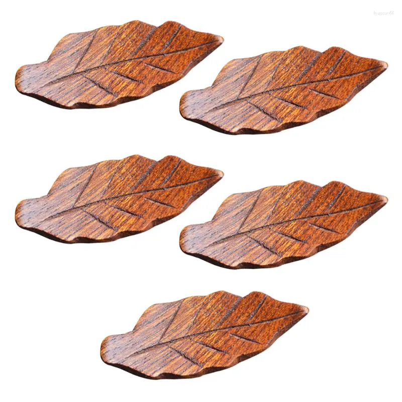 Ensembles de vaisselle 5 pièces décorations de maison porte-baguettes porte-couteau porte-couteau cuillère en bois de bambou