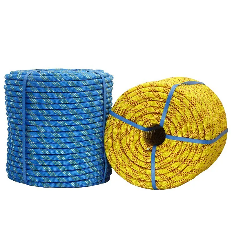 DHgate.com:Outdoor Polyester Static Climbing Rope, High-Strength Wear ...