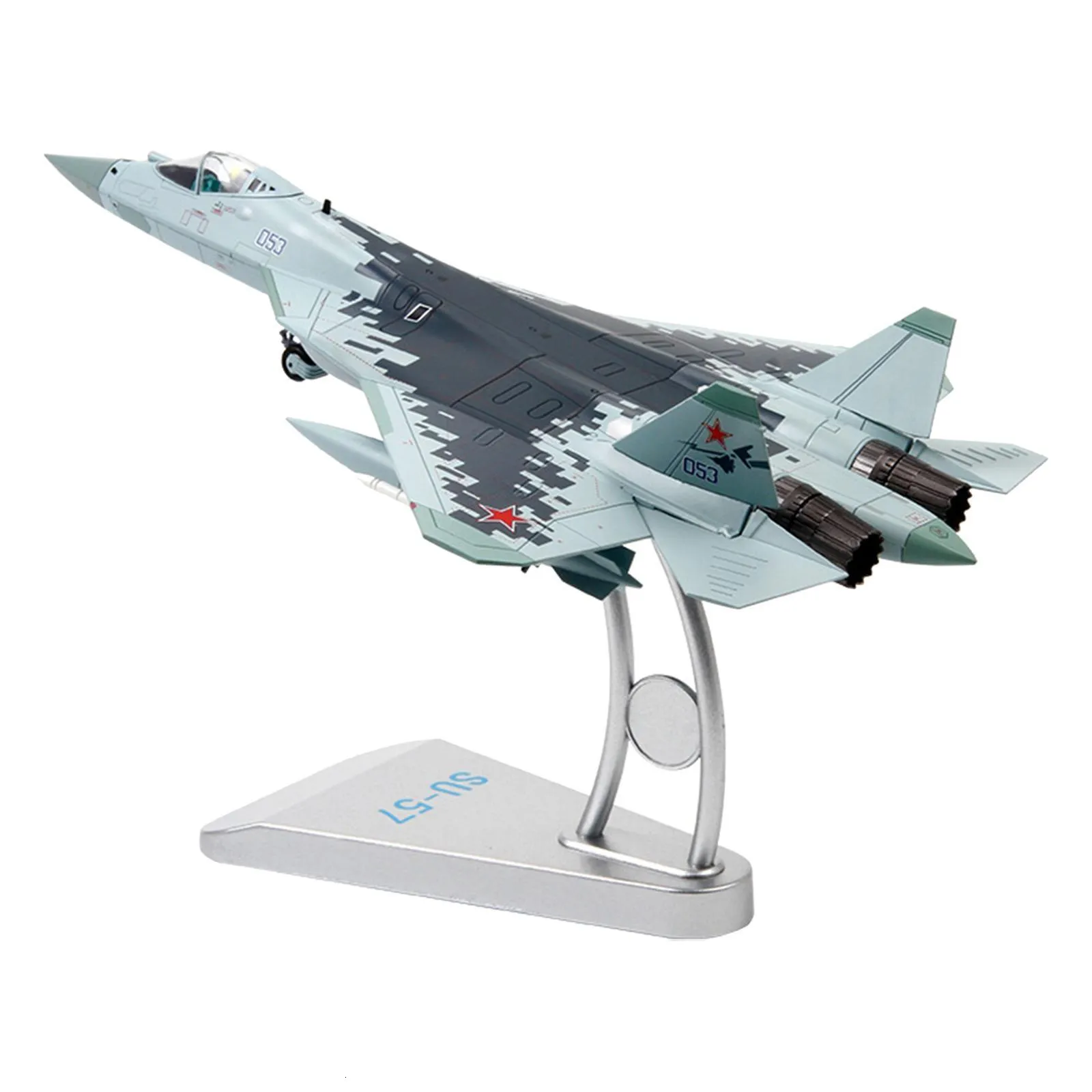 Uçak Modle 1 72 Ölçekli Su57 T50 Uçak Alaşımlı ABD Hava Kuvvetleri Uçak Raptor Model Uçaklar Koleksiyon Düzlemi Souvenir 27.5x19.5x15cm 230906