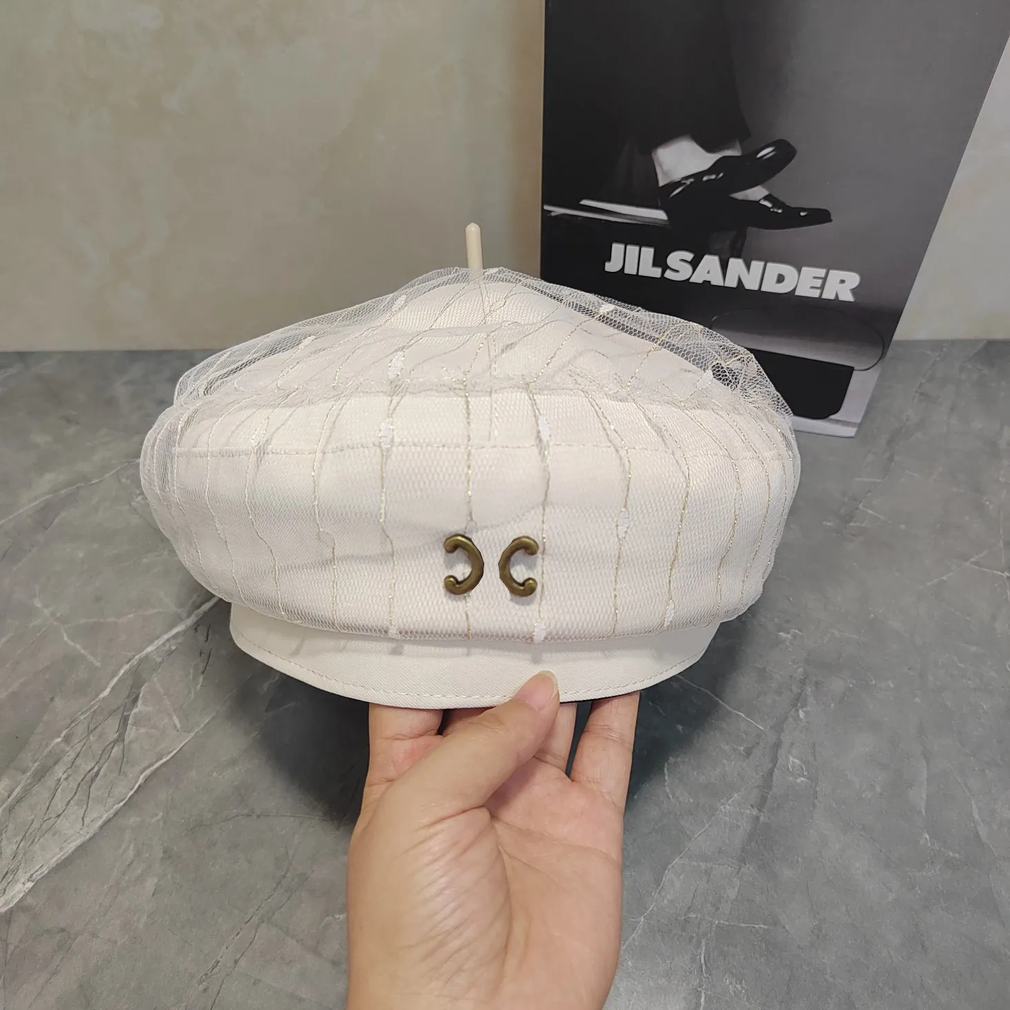 Luxury Straw Baseball Hat Designer Beauty Hat: Women's Soft Fashion Beret  with a Variety of Styles