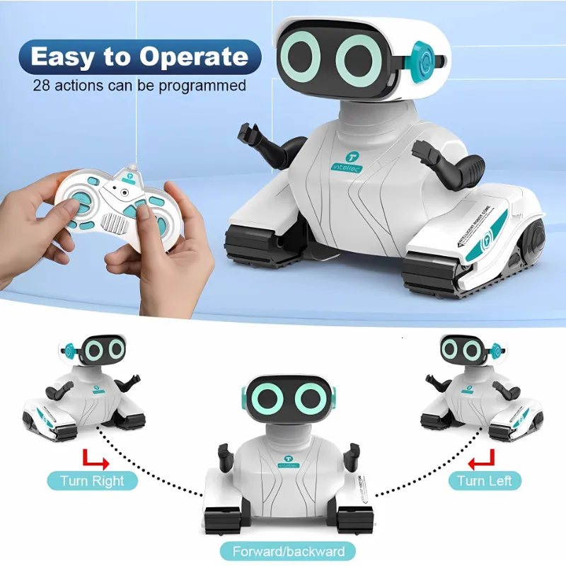 ElectricRC Animales Emo Robot Robots Inteligentes Danza Sensor De Comando  De Voz Cantando Bailando Juguete Repetido Para Niños Niños Y Niñas Hablando  230906 De 27,81 €