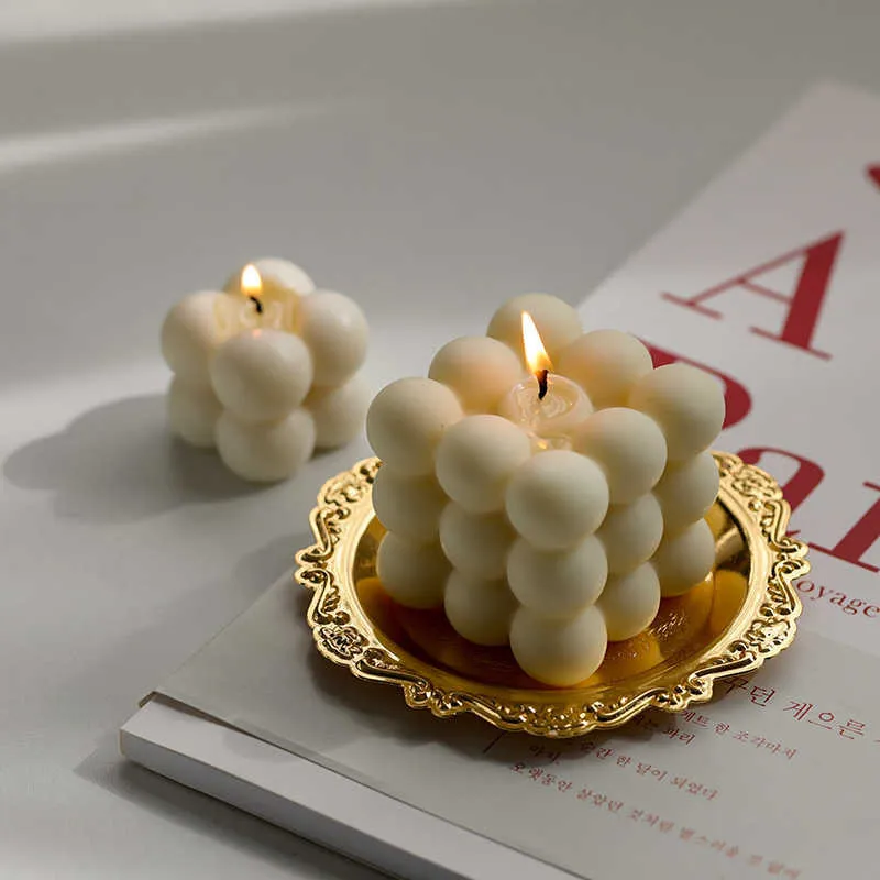 Stampi Candele Silicone 4 Pezzi - Forme 3D Per Candele Fai Da Te - Foto 8