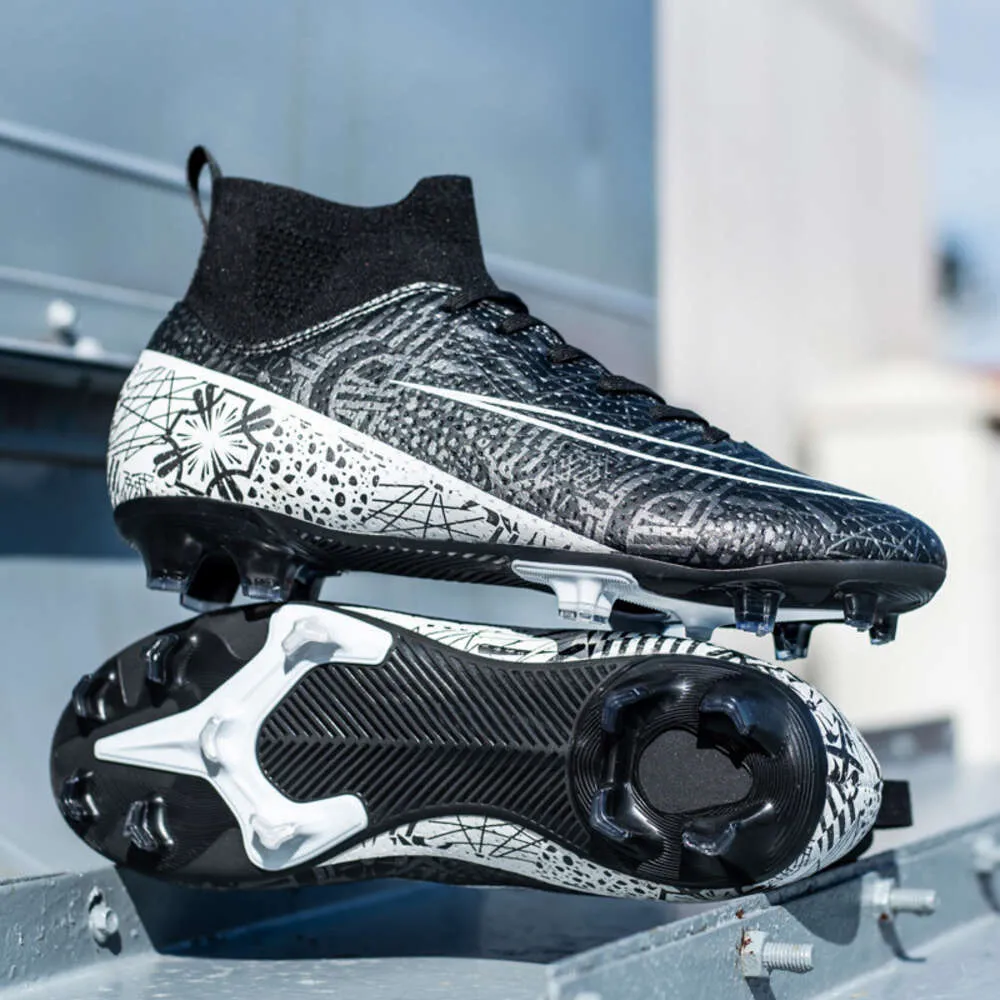 Zapatos de futbol cheap con caña para niños