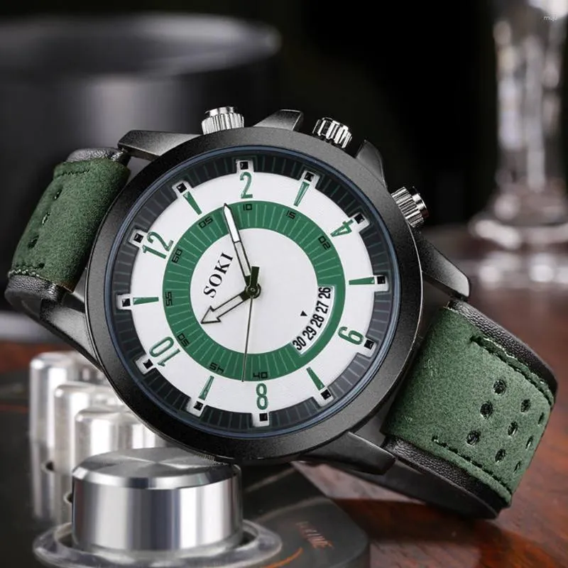 Minimalist top military watch