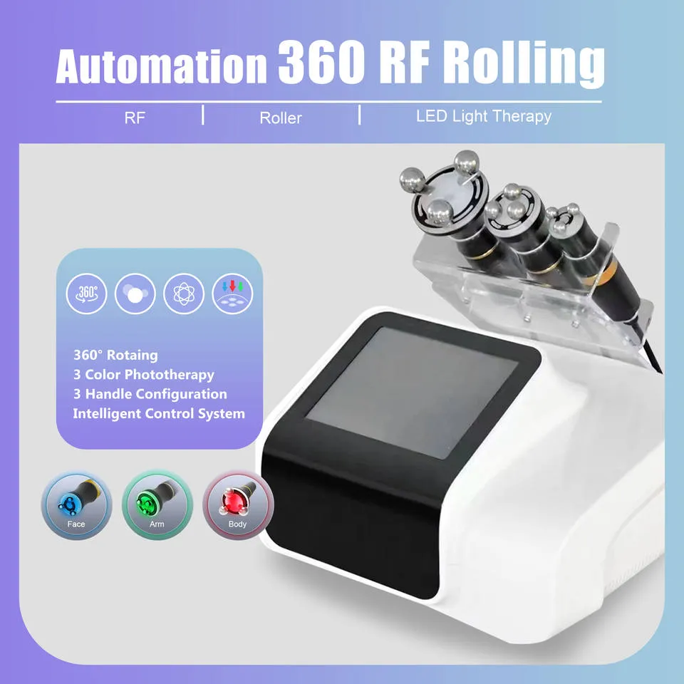 LED Light RF Roller Rf Face Lift Machine EMS Electric From