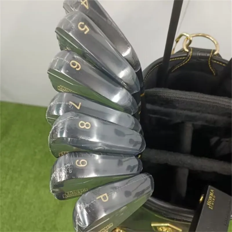 Гольф -клубы Новый Ichiro Honma Original Set Driver+Fairway Wood+UT+утюги+графитовый вал шаттера S или R или SR