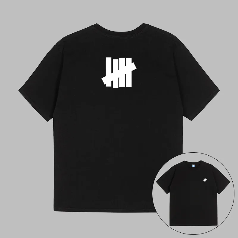 23 SS Mens Designer T shirts UNDEFEATED Small White ICON Black Tee UNDFTD Japan men T shirt collection 100% cotton Graphic Tees Streetwear Oversize TShirts S-2XL