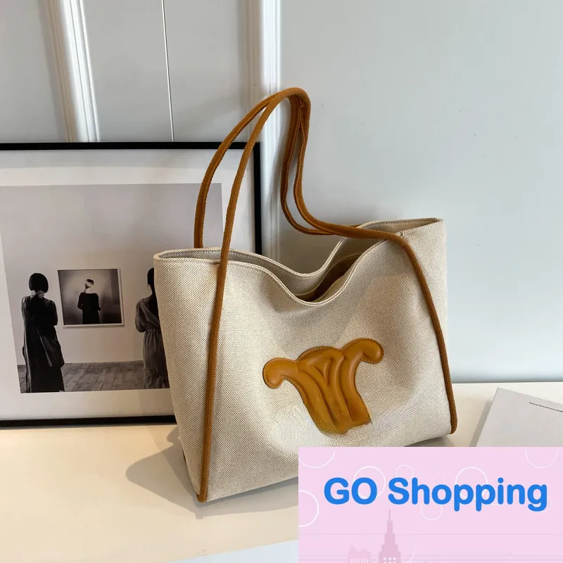 Borsa di tela all'ingrosso Borsa per pendolari di grande capacità Borsa a tracolla alla moda da donna nuova alla moda