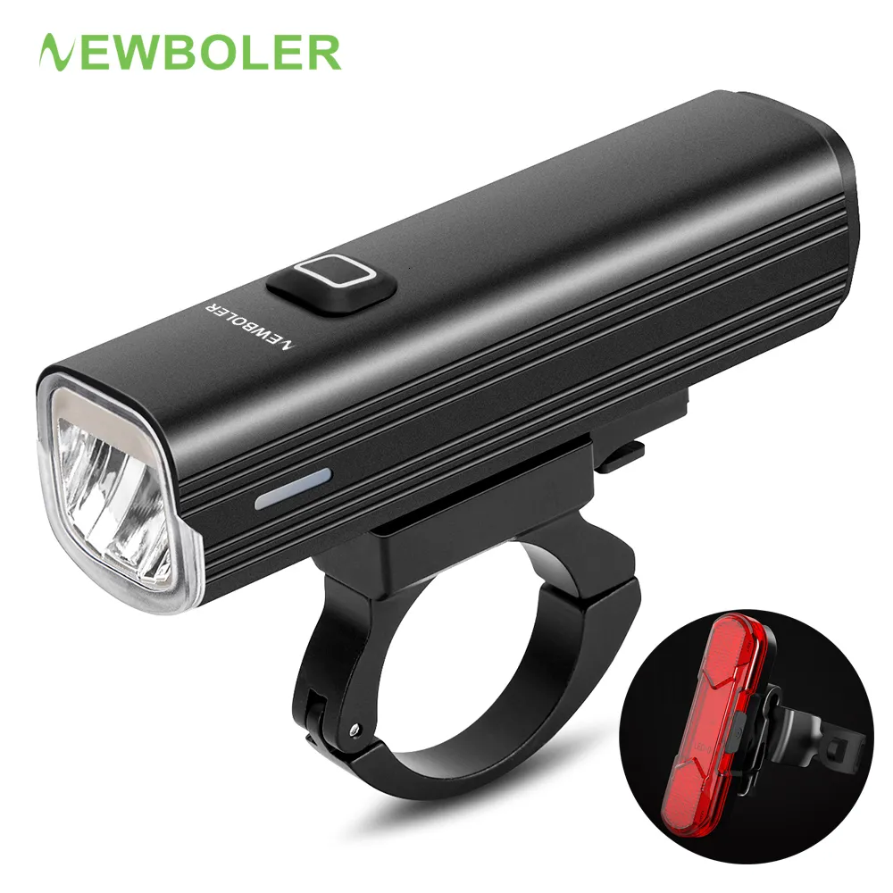 Bike Lights BOLER Bicycle Light Front 1000Lumen 4800mAh Waterproof Flashlight USB Charging MTB Road Cycling Lamp Accessories 230907