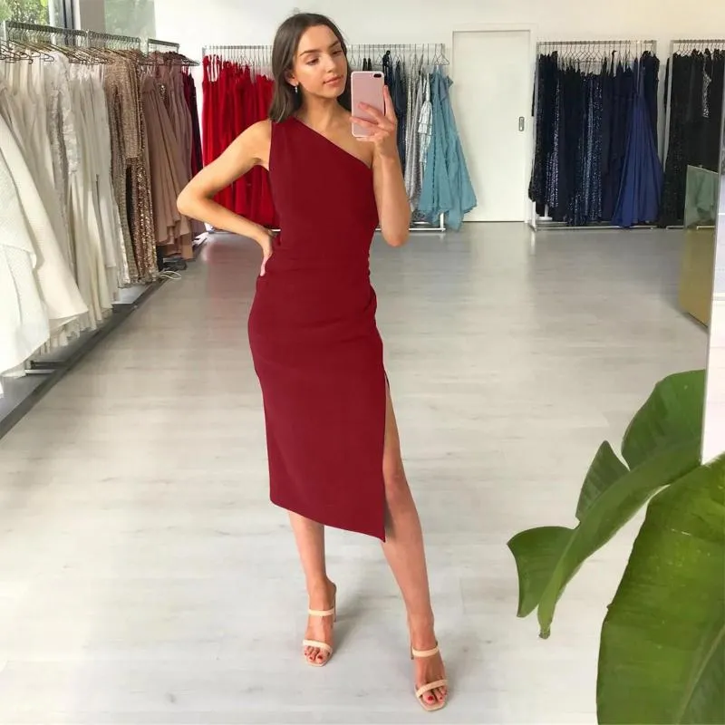 white christmas dresses What You Want Strappy Cutout Slit Midi Dress main image 0