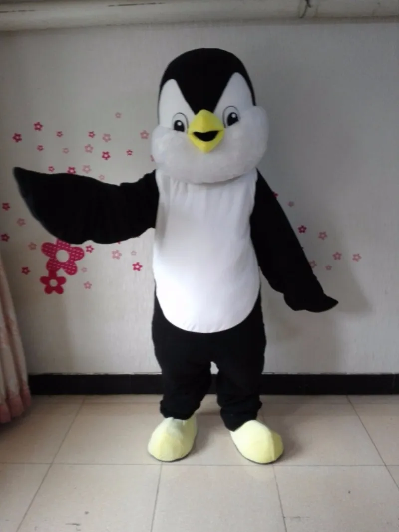 Söt Penguin Mascot Costume Custom Cartoon Character Fancy Costume Anime Mascotte Theme Fancy Dress Carnival 41291