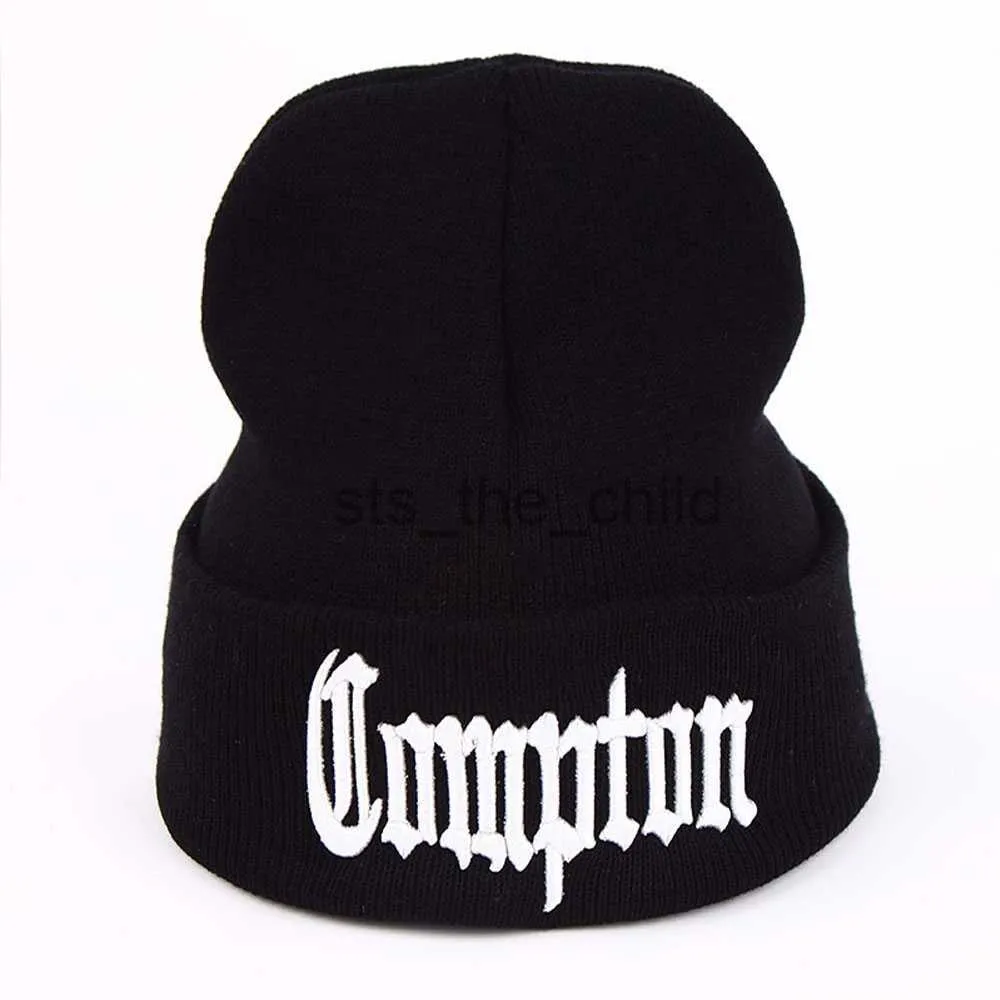 Beanie/Skull Caps New West Beach Gangsta Nwa Compton Winter Keep Warm Fashion Beanies Knitted Bonnet Skullies Caps Hip hop Gorros Knit Ski Hat x0907