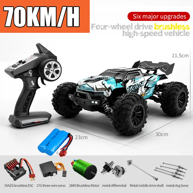 Carrinho Remoto Controle 4Ch 4X4 Off Road Truck