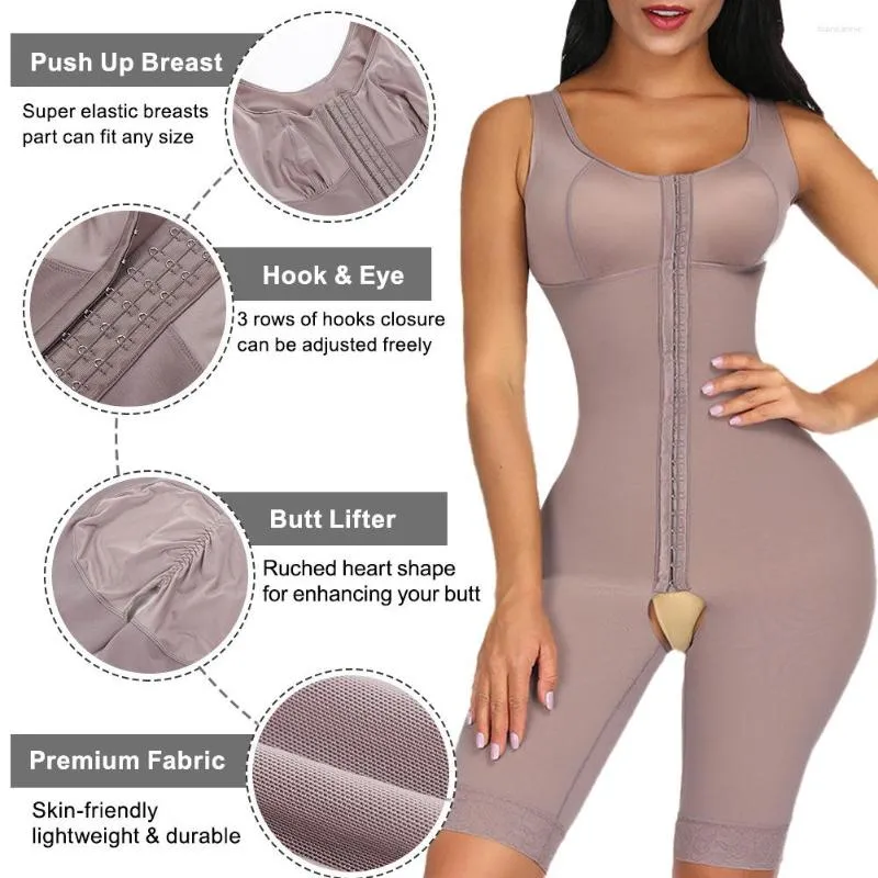 High Resilience Womens Bodysuit With Open Crotch, Waist Lift, And Hip  Control Full Body Shapewear Onesie With Spanx Plus Size Corset Shapewear  From Biancanne, $21.68