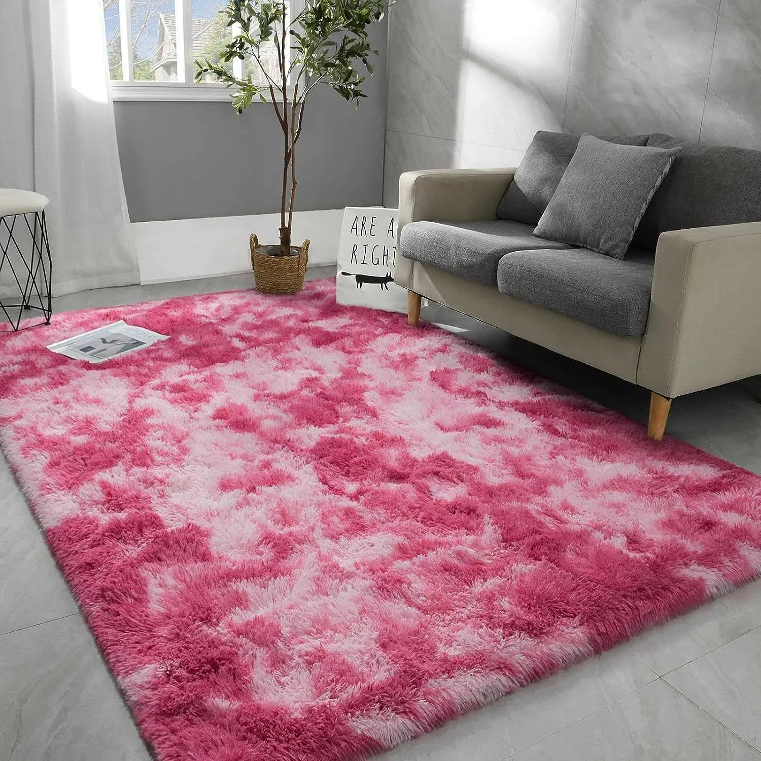 Tapete da sala de estar Grande interior macio Neutro Moderno abstrato com baixo teor de farinha lavável Quarto Jantar Fazenda Diversão Home Office - mais adequado para animais de estimação e animais de estimação P2309071