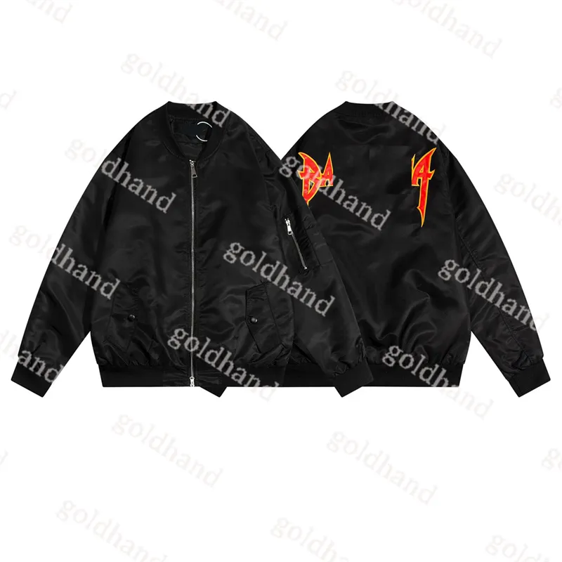 Fashion Mens Bomber Jacket Designer Street Sports Jackets Winter Cotton Coats Brand Embroidery Ytterkläder