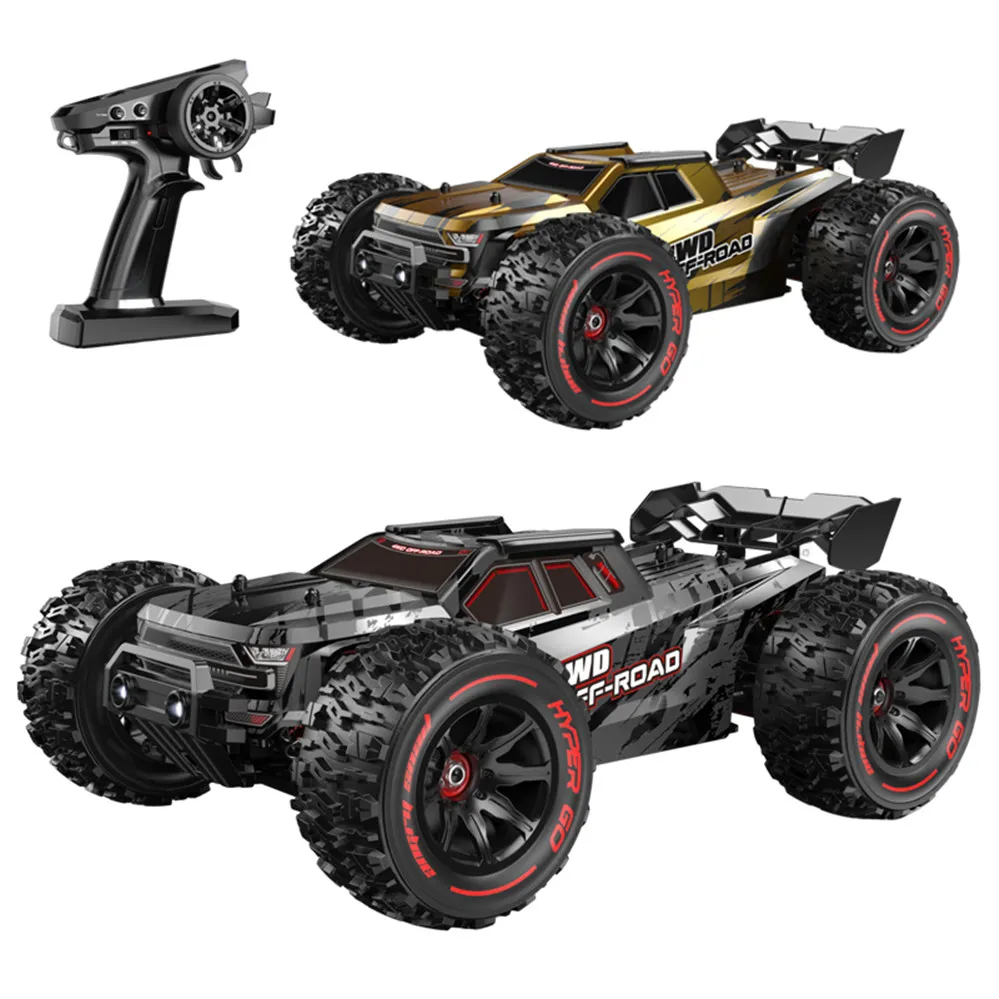 Hurtownia 1:14 Podręcznik motoryzacyjny bezszczotkowy DIY Off-Road Racing Car 14209 Pełne czterokołowe napęd RC Prezent RC