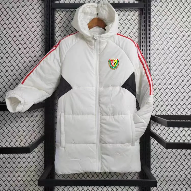 Slask Wroclaw Men's Winter Padded Jacket Designer Jackets Down Parkas Cotton厚い屋外レジャースポーツウォームコート