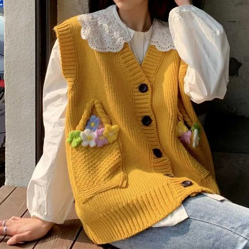 Cute top sweater vest