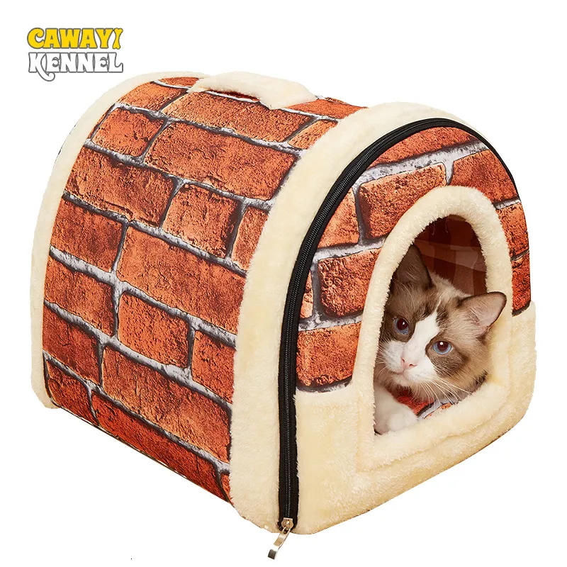 kennels pens CAWAYI KENNEL Dog Pet House Products Bed For Dogs Cats Small Animals cama perro hond panier chien legowisko dla psa 230906