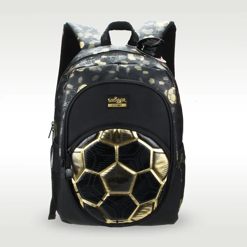 バックパックオーストラリアオリジナルスミグルゴールデンフットボールバックパックバックパックファッション汎用性の高い子供用バッグ716年16インチ230906