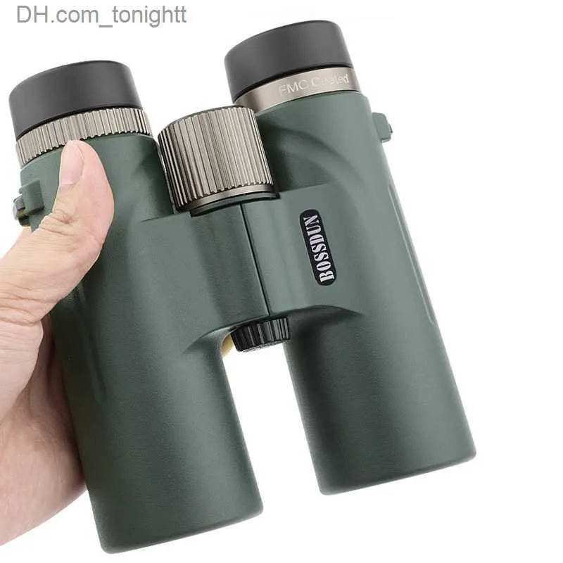 Telescopes 12x42 Binoculars Professional HD Telescope Powerful Long Range BAK4 Prism For Hunting Outdoor Camping ED Lens IPX7 Waterproof Q230907