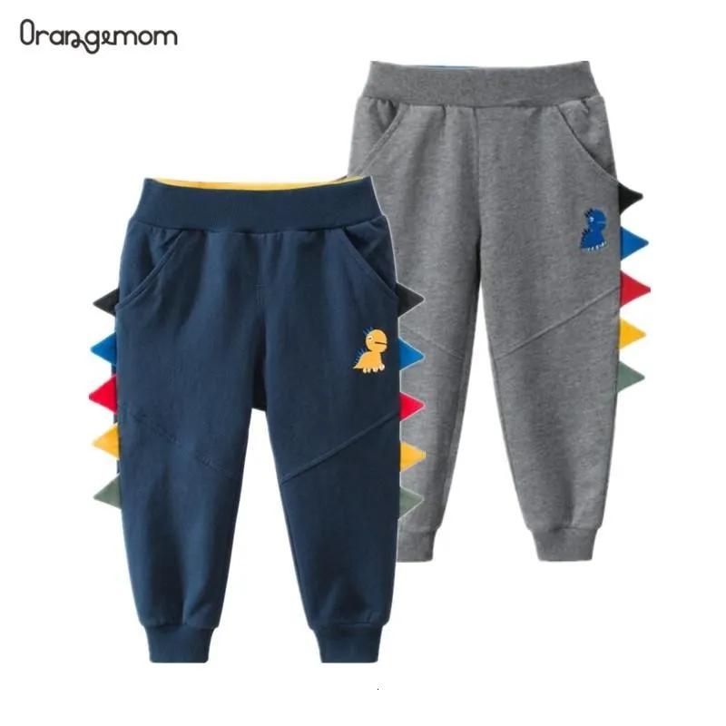 Pantaloni Moda 2023 Autunno Ragazzi Bambini Bambini s Cotone Colore puro Pantaloni sportivi carini Pantaloni per bambini Cool Boy Sport 230906