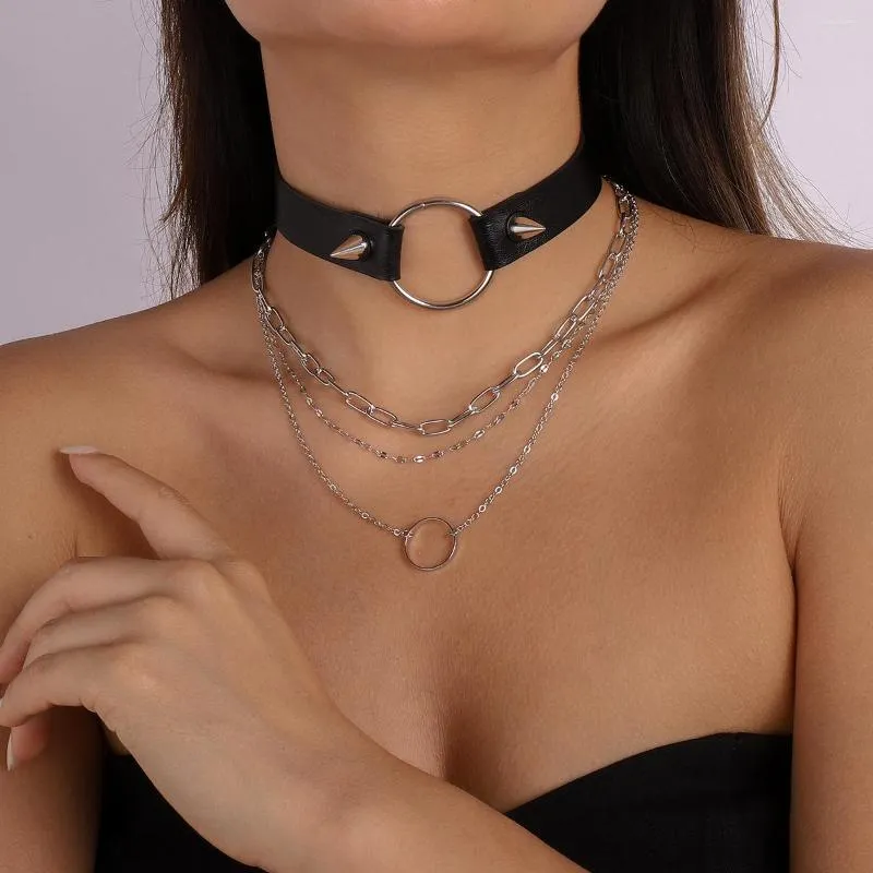 Chokers Necklaces Women Gothic  Choker Necklace Black Heart