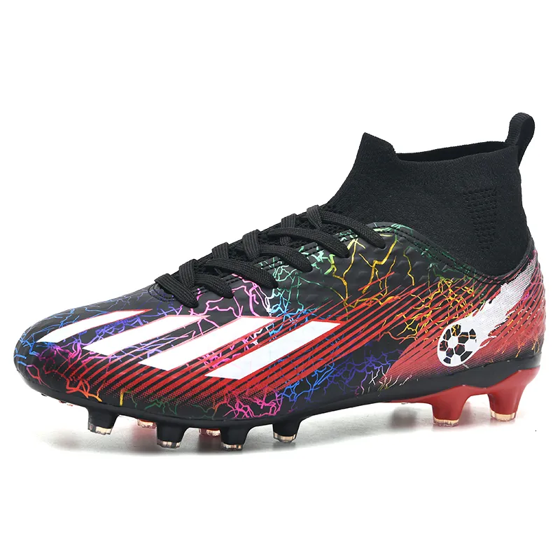 Dress Shoes Men Soccer Shoes Comfortable Soccer Cleats Futsal Kid Football Boots Long Spikes Turf Professional High-quality TF/FG Grass 230907