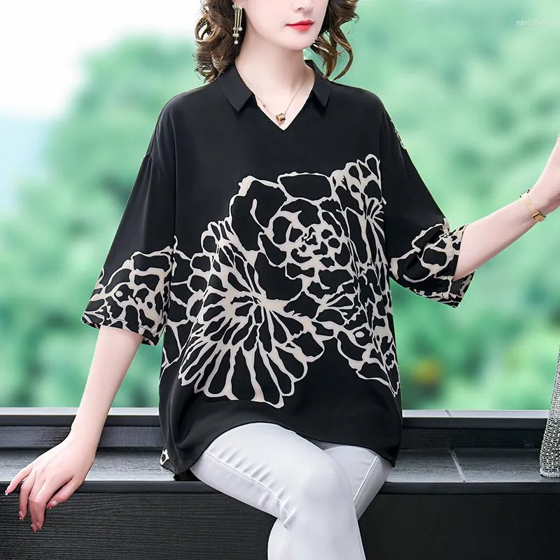 Korean floral polo cheap