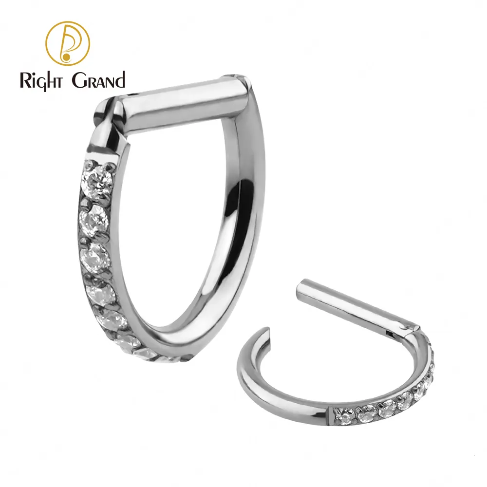 D shaped deals septum clicker