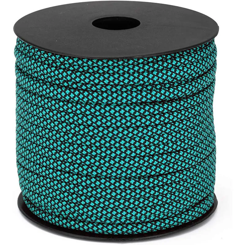 Utomhusgadgets 550 kg Paracordrulle 160 fot 4mm 7 Innersträngar Parachute Cord 100 Nylon MILSPEC Type III Används av Military 230922