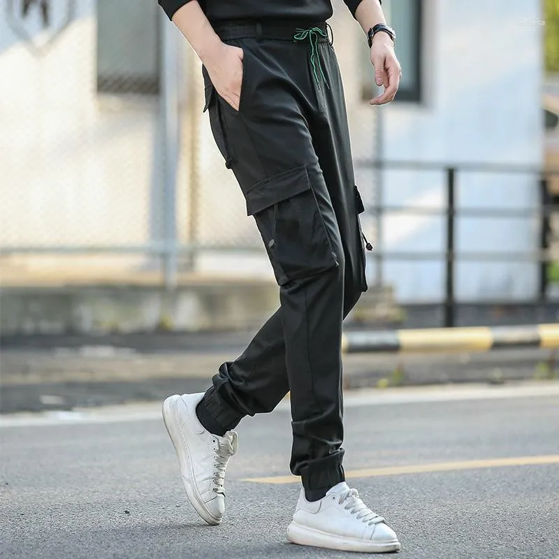 Elastic waist cargo pants big and tall cheap