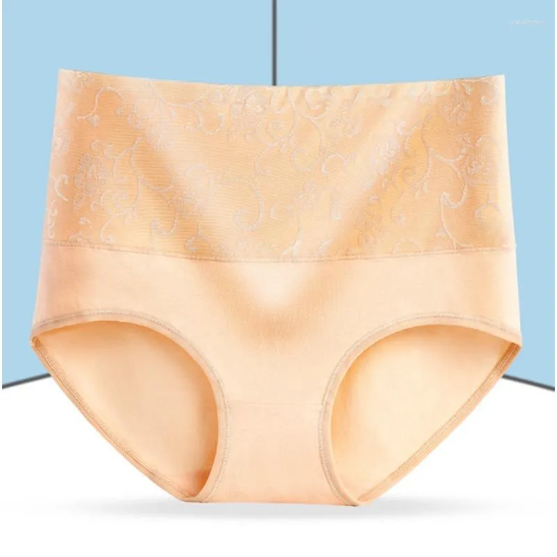 High Waist Cotton High Waist Panties For Women Tummy Control, C