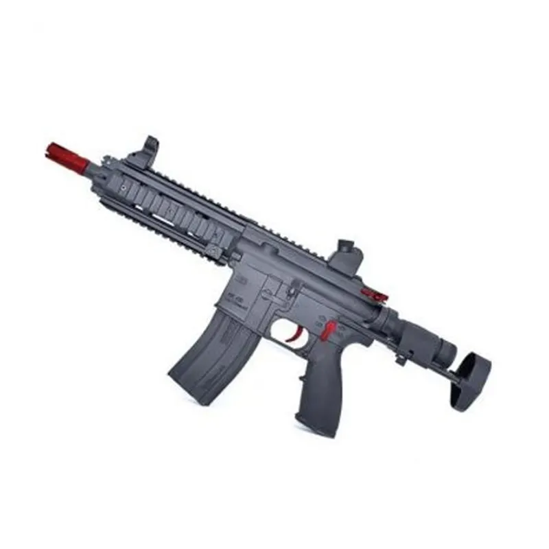 Jin ming gen 13 hk416d pistola de brinquedo de água de náilon gel elétrico blaster arma de brinquedo para meninos pistolas de bolitas gel mosfet atualização