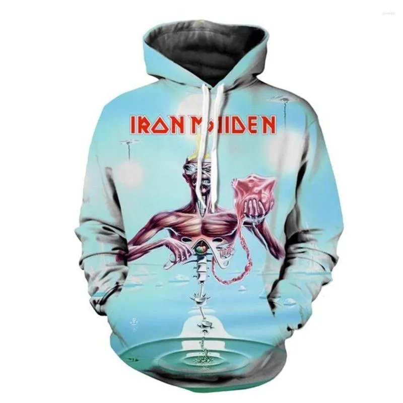 Heren Hoodies Klassieke Gothic Vintage Horror Schedel 3D Print Hoodie Fashion Tops Hiphop Streetwear Harajuku Sweatshirts Voor Mannen