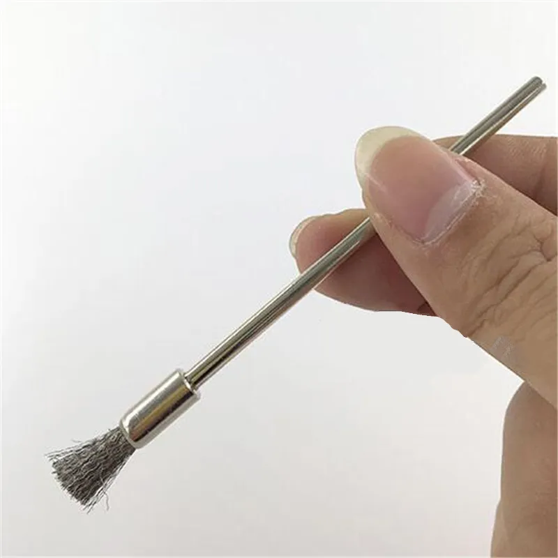 1Pcs Cleaning Brushes Stainless Steel 100mm for RDA RDTA Coils Accessory  Tool