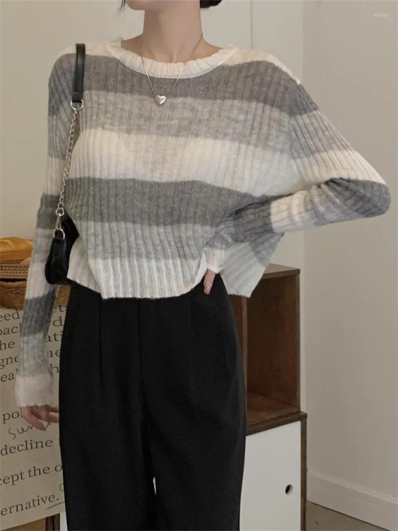 Suéteres de mujer Alien Kitty, jerséis suaves y cálidos para mujer, ropa de calle holgada de punto Normcore para oficina 2023