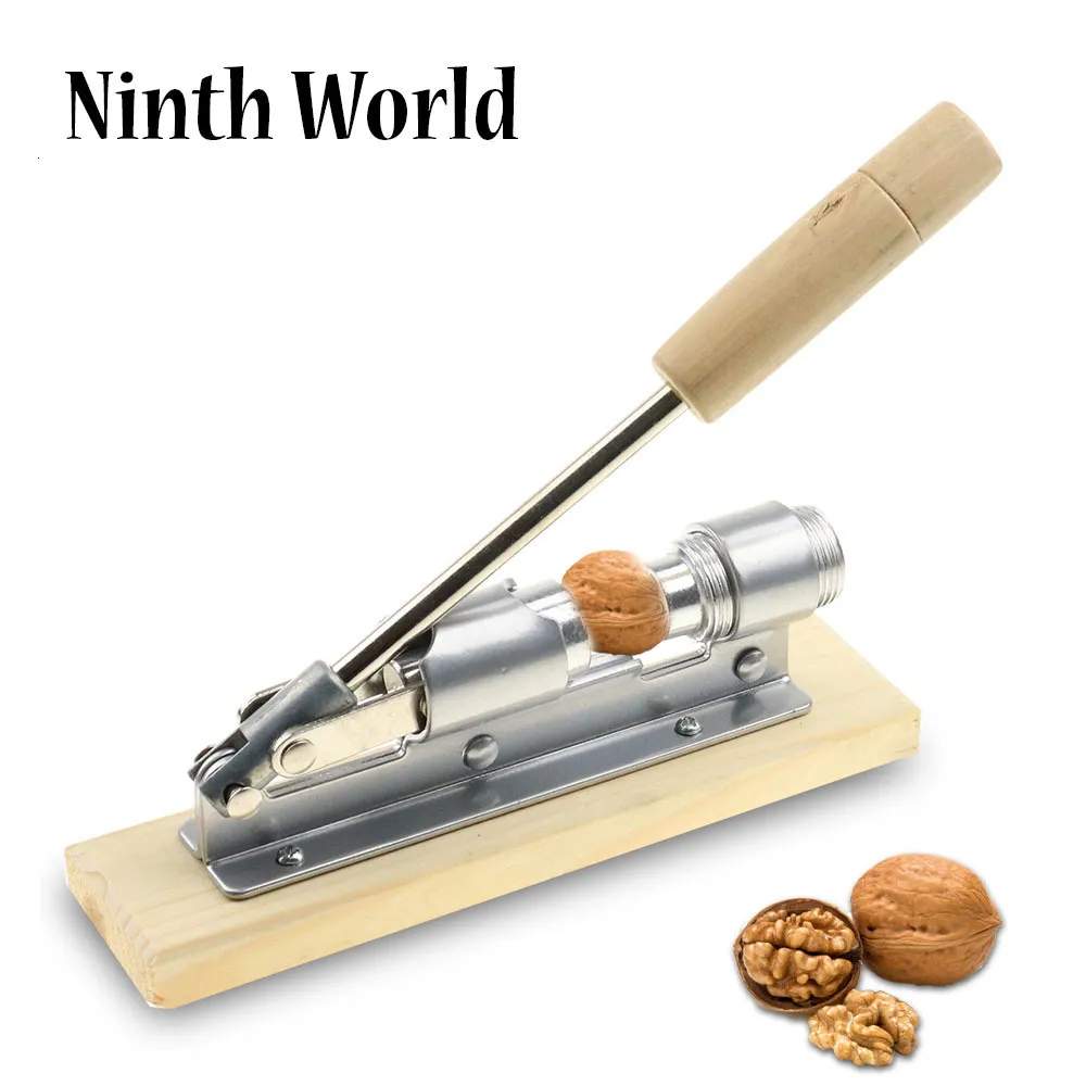 Fruit Vegetable Tools Manual Stainless Steel Nut Cracker Mechanical Sheller Walnut Nutcracker Fast Opener Kitchen Tools Fruits And Vegetables 230906