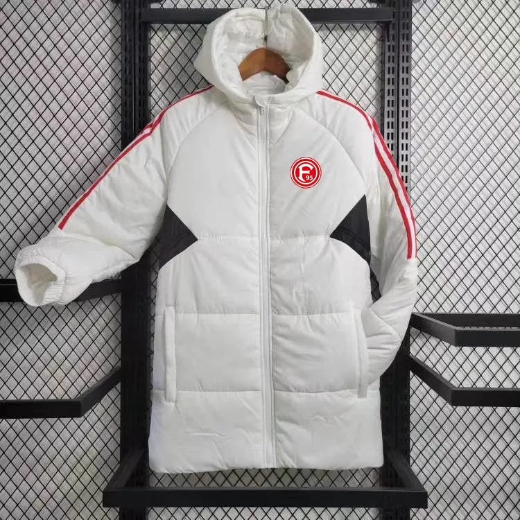 Fortuna Dusseldorf Veste rembourrée d'hiver pour hommes Vestes de créateurs Parkas en coton épaissi Sports de loisirs en plein air Manteaux chauds