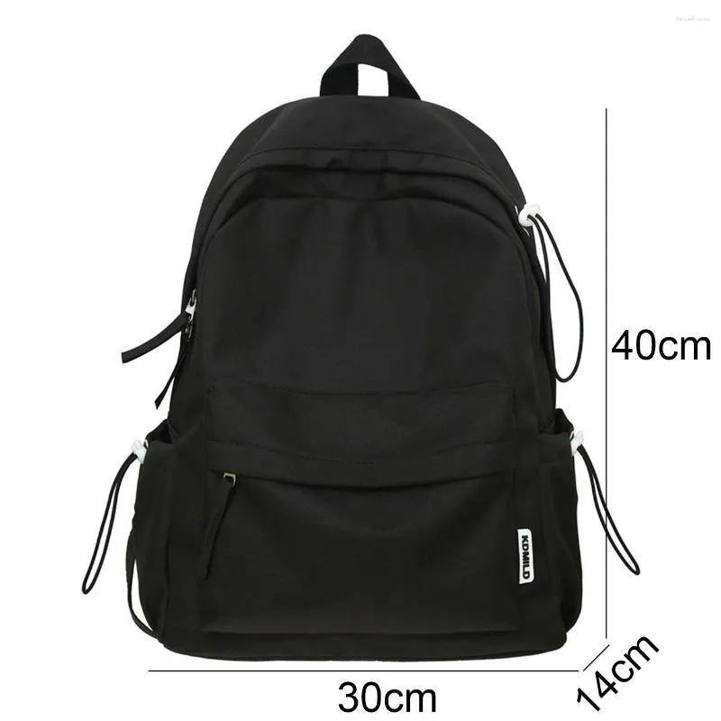 Simple black school bag hotsell