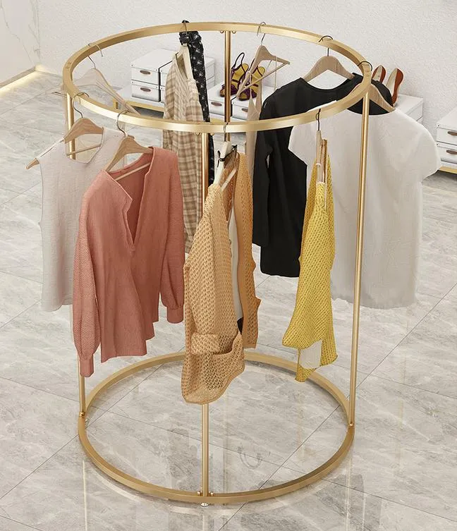 Circular Landing Clothes Display Stand Round For Men Women And Childrens Clothes From Tikopo 252.31 DHgate.Com