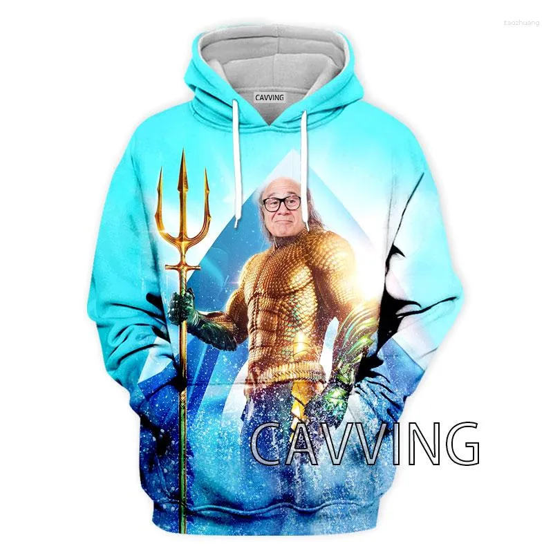 Herren Hoodies Mode Damen/Herren 3D-Druck Danny Devito Kapuzenpullover Harajuku Hoodie HIP HOP Tops Kleidung